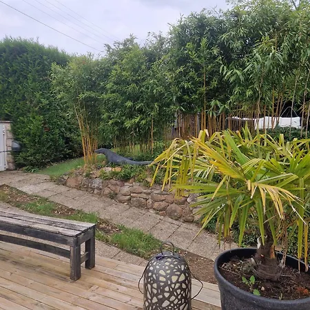 Homestay La Serenite Balinaise, Et Sdb Privee, Jardin , Piscine Et Jacuzzi En Saison, Pres De Chantilly, Parc Asterix Et Cdg Et Paris En 20'