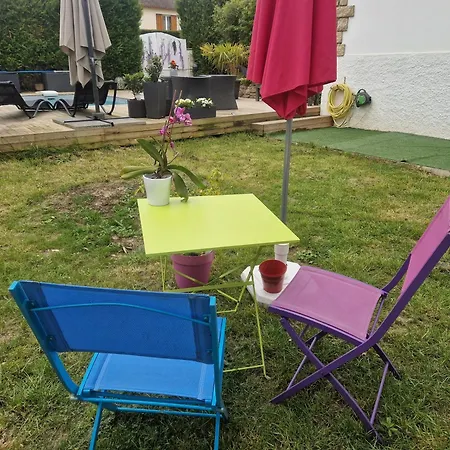 La Serenite Balinaise, Et Sdb Privee, Jardin , Piscine Et Jacuzzi En Saison, Pres De Chantilly, Parc Asterix Et Cdg Et Paris En 20' Homestay Orry-La-Ville