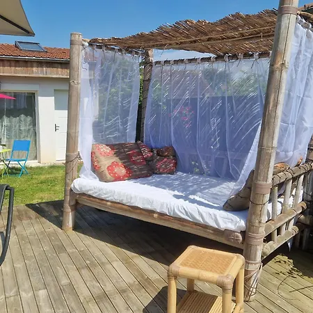 Homestay La Serenite Balinaise, Et Sdb Privee, Jardin , Piscine Et Jacuzzi En Saison, Pres De Chantilly, Parc Asterix Et Cdg Et Paris En 20' *