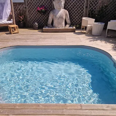 La Serenite Balinaise, Et Sdb Privee, Jardin , Piscine Et Jacuzzi En Saison, Pres De Chantilly, Parc Asterix Et Cdg Et Paris En 20' Orry-La-Ville