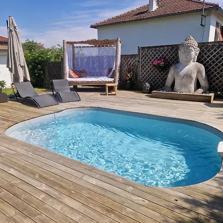 La Serenite Balinaise, Et Sdb Privee, Jardin , Piscine Et Jacuzzi En Saison, Pres De Chantilly, Parc Asterix Et Cdg Et Paris En 20' * Orry-La-Ville